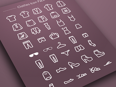Clothes Icon Pack clothes icons icon icon pack icons pack