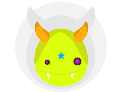 monster avatar character design image monster vector