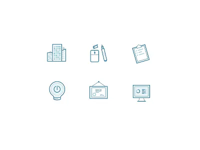 Feature Icons education enterprise features icons udacity