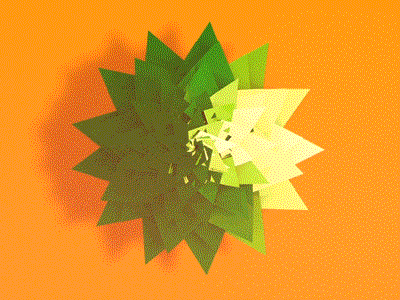 Evergreen Loop 2 3d c4d evegreen facets geometry gif loop