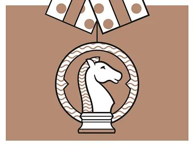 ELLIJOT Icons badge chess clean corporate design horse icons illustration strategy