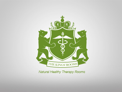 Kings Rooms Shotz branding coat of arms identity logo typography