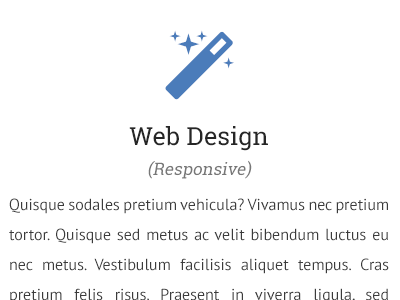 Services Area Update blue design icon magic slab sparkle type typography webdesign website