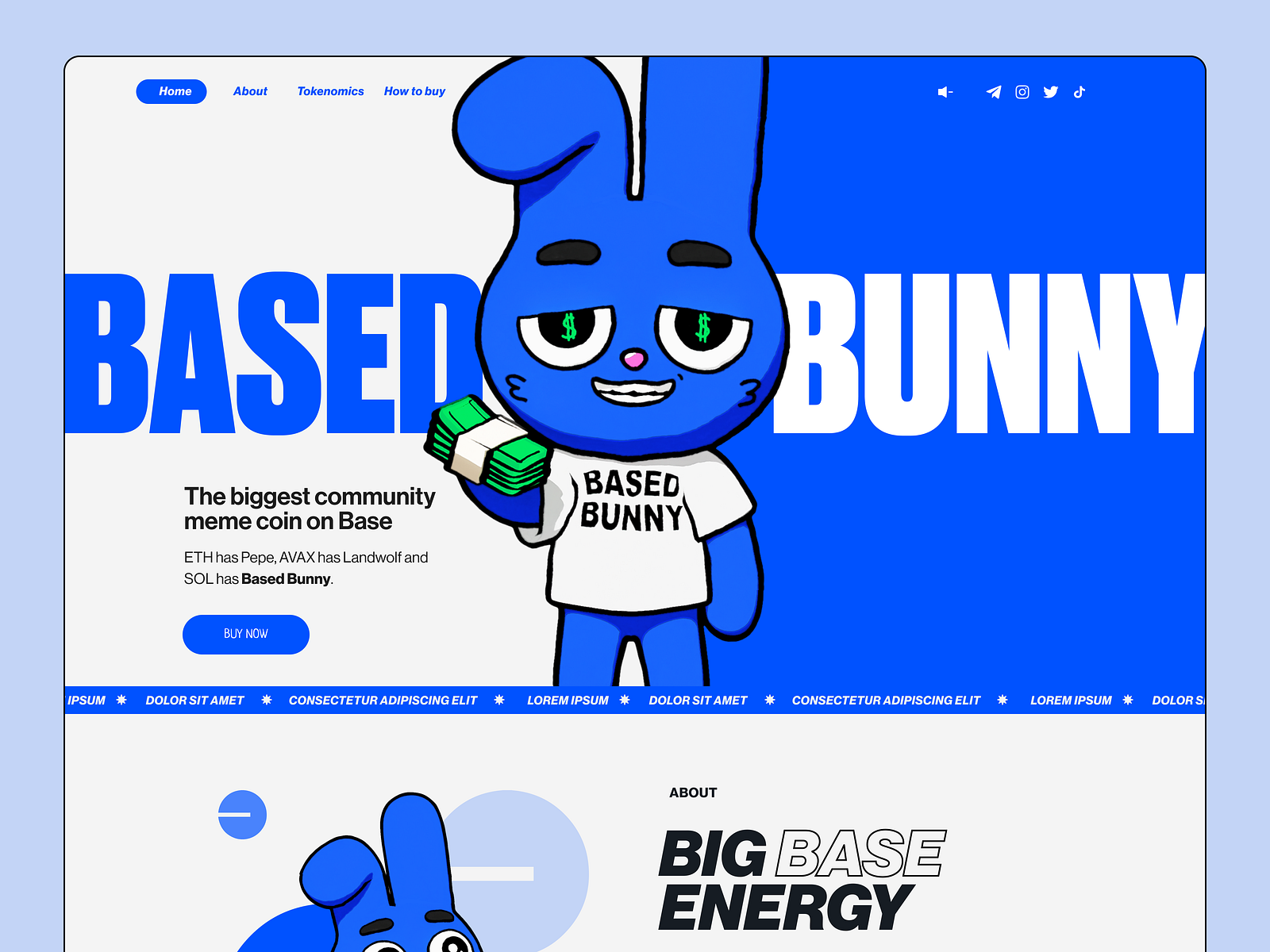 MEME COIN - Base Coin Website by UIX SAIDUR SAJIB on Dribbble