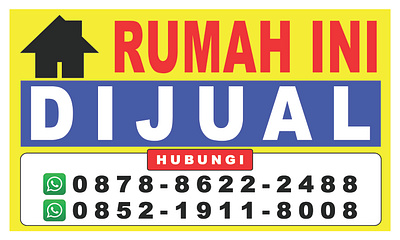 Rumah Dijual animation branding graphic design logo motion graphics ui