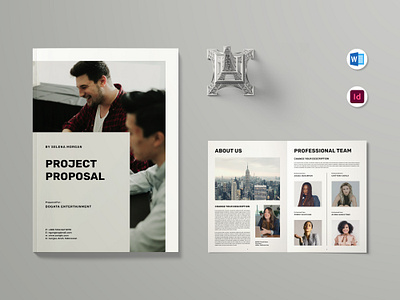 Proposal a4 annualreport booklet branding brochure businessplan businessproposal company graphic design guide guidelines indesign letter microsoftword portfolio print projectproposal proposalword simple template