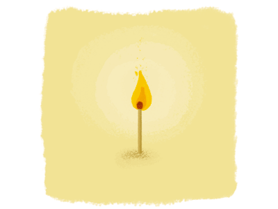 Match Gif (wip) fire gif light match