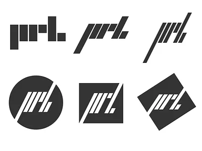 Early logo sketches