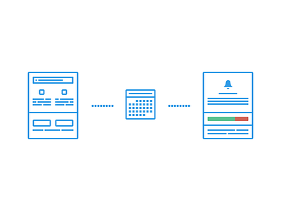 Budget illustration blue illustration line art lines simple