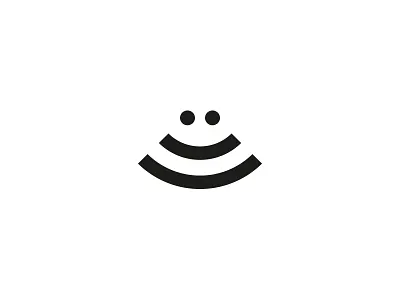 Happy Signal emoticon face happy icon logo rss signal smile smiley wifi