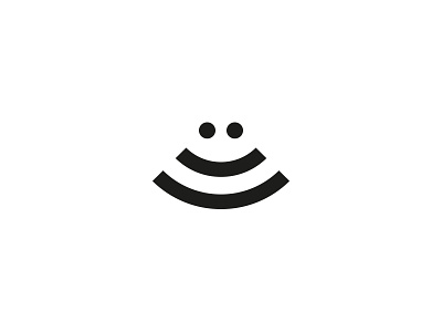 Happy Signal emoticon face happy icon logo rss signal smile smiley wifi