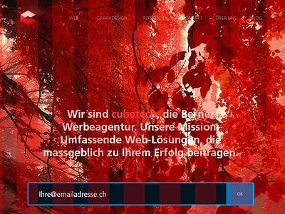 WiP for new Website red work in progress