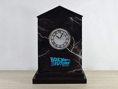 Back To The Future Project box bttf clock dvd packaging trilogy