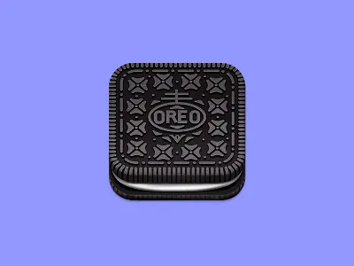 Oreo Cookie Icon app cookie icon illustration ios iphone oreo