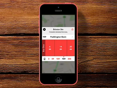 Sneak peek at something we've been working on for Londoners app bus bus stop jump london real time tfl tracker transit transport ui ux