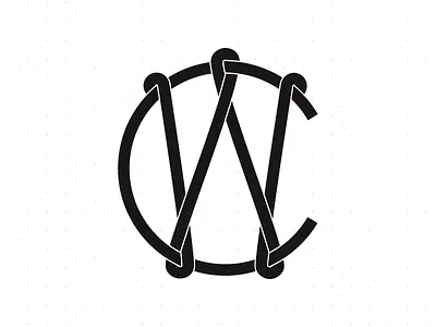 CW Monogram corporate design graphicdesign grid logo logodesign logotype monogram monograms typography