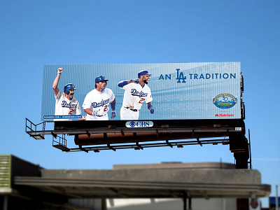 Lad12 Billboard Kemp baseball billboard dodgers logo mlb sports