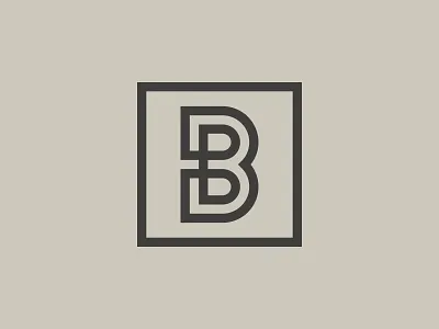 Connecting B b bethany box connecting connection logo simple