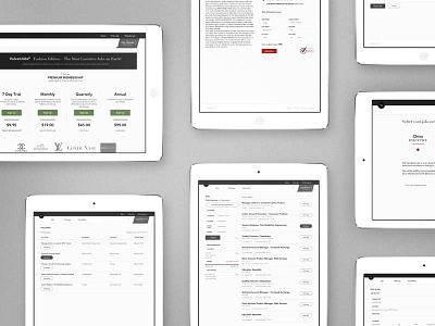 VelvetJobs clean design flat mistyukevych ui ux velvetjobs web