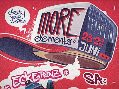 Festival Billboard billboard bkopf elements hiphop more