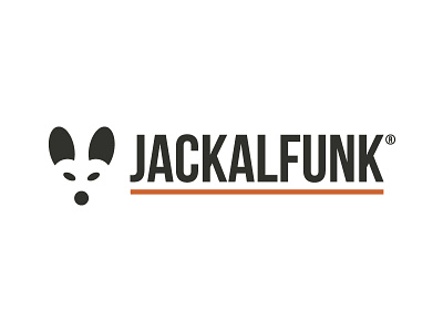 Jackalfunk Brand Mark branding dog jackal logo