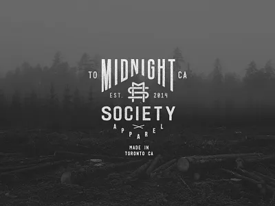 Midnight Society 3 apparel clothing logo midnight midnight society prints society t shirts toronto vintage