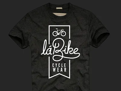 La' Bike - T-shirt apparel bike clothing cycle design t shirt tshirt
