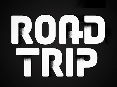 Road Trip illustration road trip travel type