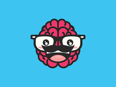 Hola, soy un cerebro art brain cerebro design icon illustration