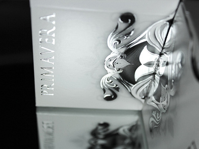Primavera Deck foil playing cards primavera seasons seasons playing cards white cards