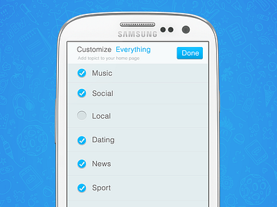 Everything.me ver1 rebrend app interaction mobile ui ux