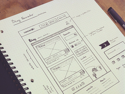 Work in progress dot drawing mockup sketch ui webdesign wireframe