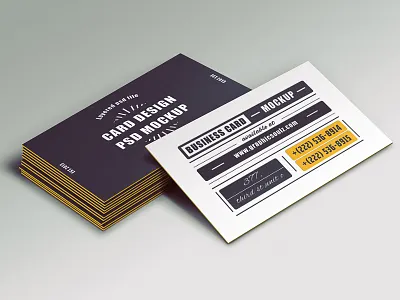Business Card Mockup business card business card design business card mockup card design design mockup premium psd