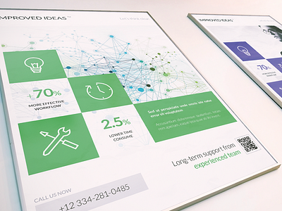Minimal Multipurpose Flyers / Posters advertisement business clean flyer iconminimal icons indesign magazine poster print template vectors
