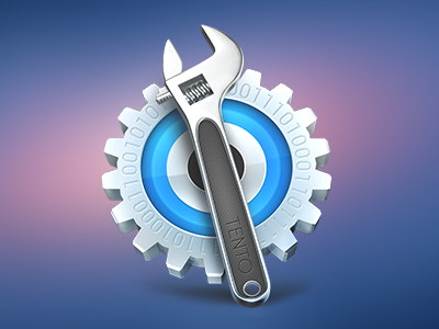 Osx icon gear icon mac icons os x icon skeuomorphism