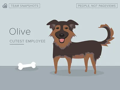 Olive culture dogs drawing illustration kissmetrics