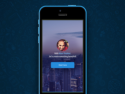 Slidely app interaction mobile ui ux