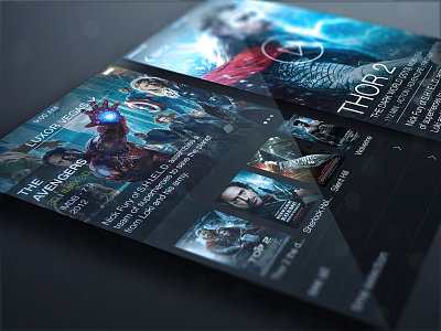 Cinema App app cinema cover icon ios ios7 movie ui ux