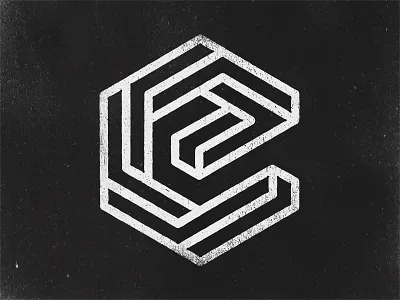 Impossible E branding e impossible lettering logo mark