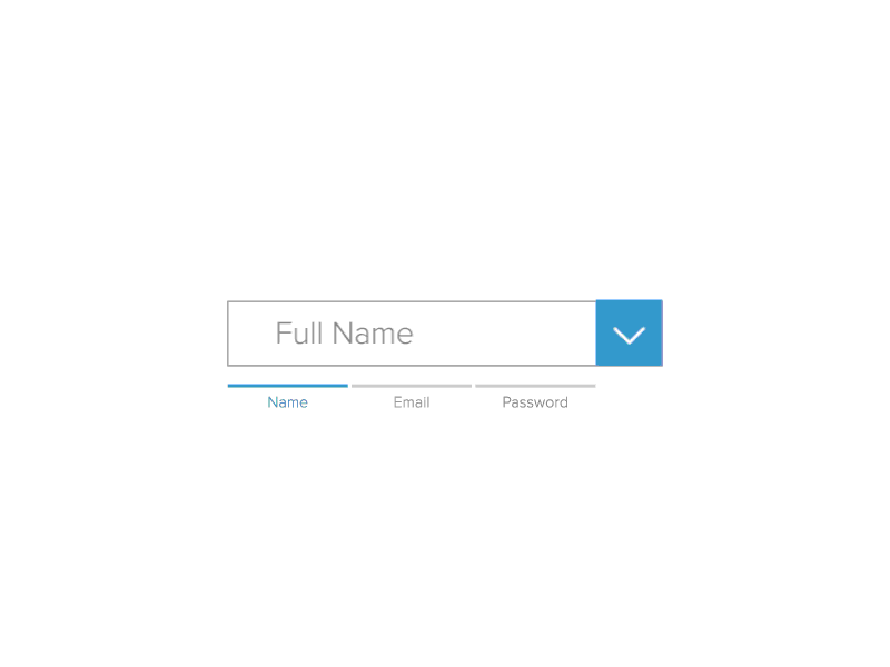 Scooby Field 3d css3d data forms input fields prototype test ui ux