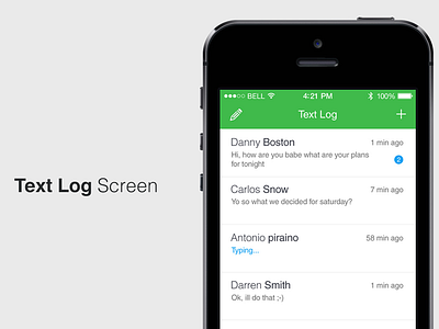 fring ios7 version app interaction mobile ui ux