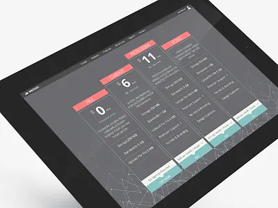 Pricing Page page premium pricing website webzai