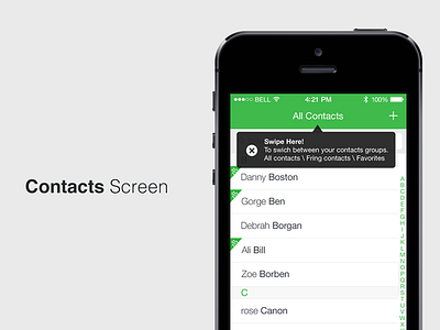 fring ios7 version app interaction mobile ui ux