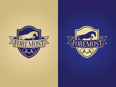 Foremost Stables Logos equestrian equine farm horse