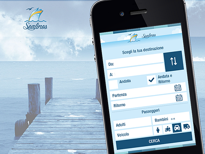 Sealines App app complic complic studio gui ios iphone lines sea sealines uidesign