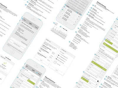 Saturday Wireframin' buttons ios layouts omnigraffle wireframes