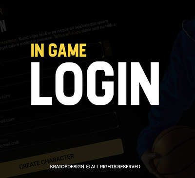 GTA 5 RP LOGIN UI DESIGN branding logo ui