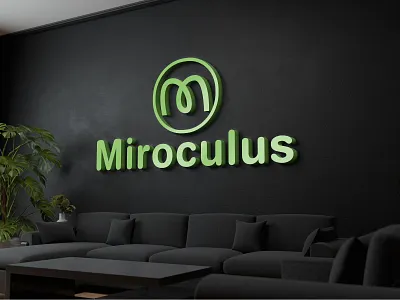 Miroculus - Healthcare Logo Design & Brand Identity 3d branding circle creative logo eco health healthcare logo healthcare logo design healthcare logo designer logo logo creator logo design logo designer logo type medical logo modern logo nature logo wellness logo wordmark