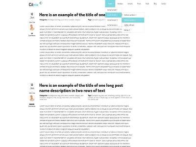 Simple Blogging theme 0.2 blog bloggin concept sketch theme update wordpress