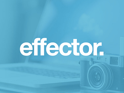 Making the Jump. agency blue client creative creativity effector logo typography